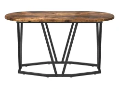 Mesa de Café Roble ahumado 80 x 40 x 40.5 cm