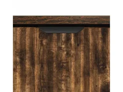 Mesa de Café Roble ahumado 90 x 49 x 46 cm Madera contrachapada