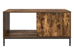 Mesa de Café Roble ahumado 90 x 49 x 46 cm Madera contrachapada