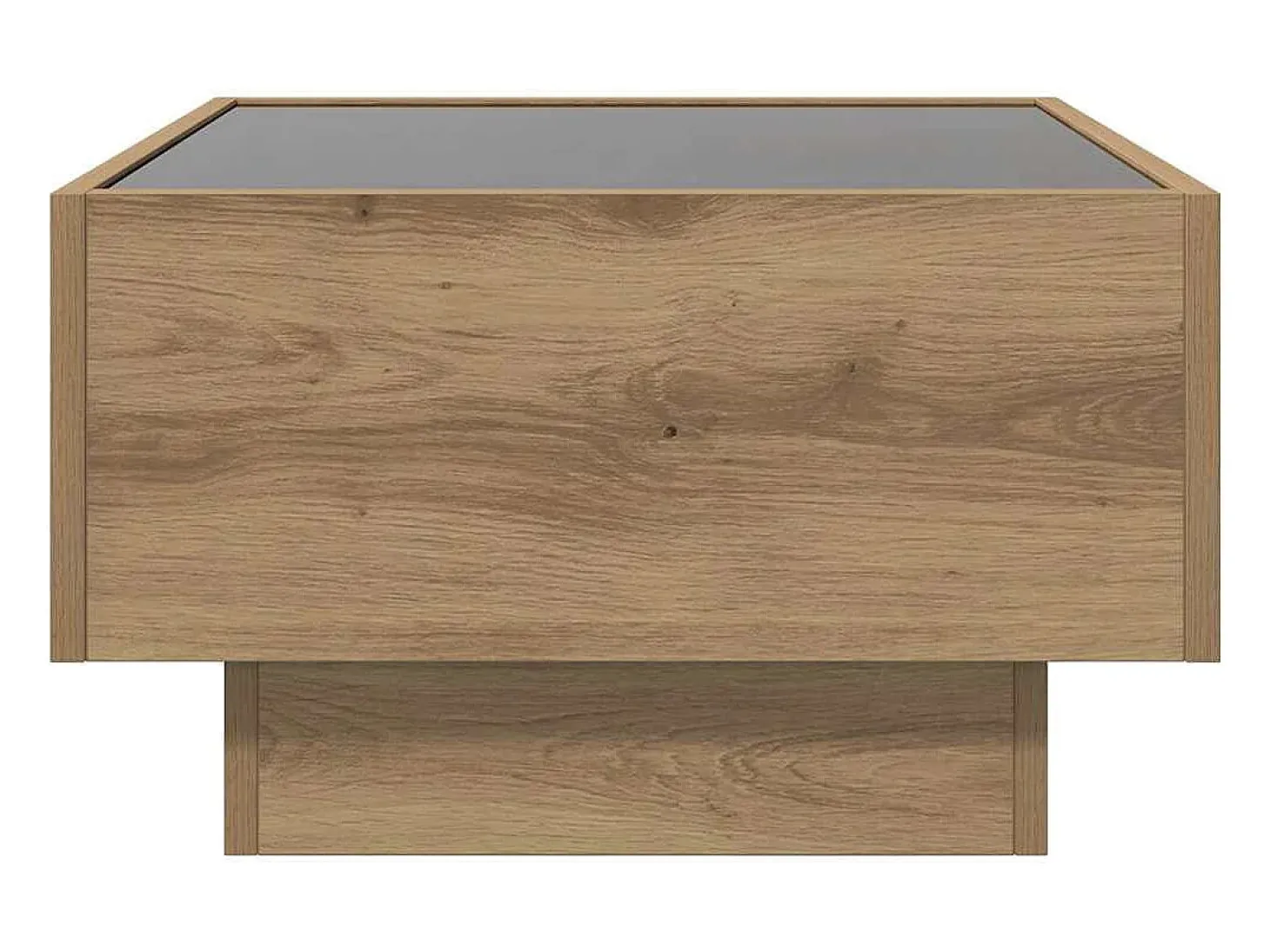 Mesa de Café Roble artisan 50 x 50 x 30 cm Madera contrachapada