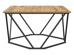 Mesa de Café Roble artisan 80 x 80 x 45 cm