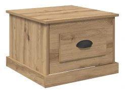 Mesa de Café Roble artisan 50 x 50 x 35 cm Madera contrachapada