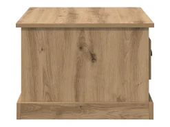 Mesa de Café Roble artisan 50 x 50 x 35 cm Madera contrachapada