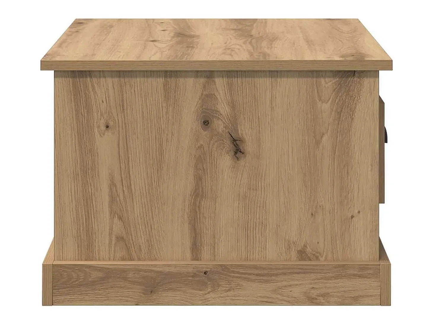 Mesa de Café Roble artisan 50 x 50 x 35 cm Madera contrachapada