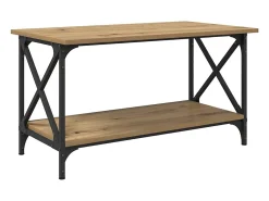 Mesa de Café Roble artisan 80 x 45 x 45.5 cm