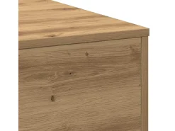 Mesa de Café Roble artisan 55 x 55 x 31 cm Madera contrachapada