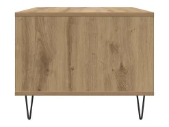 Mesa de Café Roble artisan 60 x 50 x 40 cm Madera contrachapada