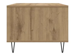 Mesa de Café Roble artisan 60 x 50 x 40 cm Madera contrachapada