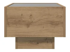 Mesa de Café Roble artisan 40 x 40 x 30 cm Madera contrachapada