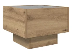 Mesa de Café Roble artisan 40 x 40 x 30 cm Madera contrachapada