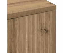 Mesa de Café Roble artisan 90 x 49 x 46 cm Madera contrachapada
