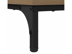 Mesa de Café Roble artisan 90 x 49 x 46 cm Madera contrachapada