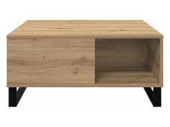 Mesa de Café Roble artisan 80 x 80 x 36.5 cm