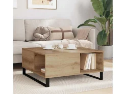 Mesa de Café Roble artisan 80 x 80 x 36.5 cm