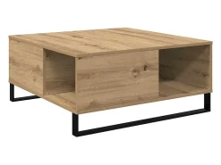 Mesa de Café Roble artisan 80 x 80 x 36.5 cm
