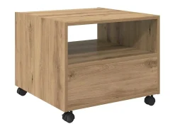 Mesa de Café Roble artisan 55 x 55 x 45 cm Madera contrachapada