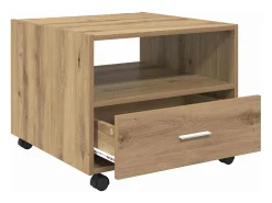 Mesa de Café Roble artisan 55 x 55 x 45 cm Madera contrachapada