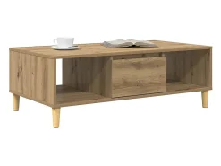Mesa de Café Roble artisan 103.5 x 60 x 35 cm