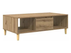 Mesa de Café Roble artisan 103.5 x 60 x 35 cm