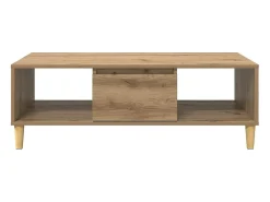 Mesa de Café Roble artisan 103.5 x 60 x 35 cm