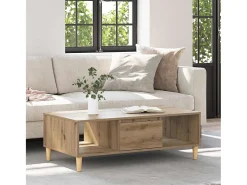 Mesa de Café Roble artisan 103.5 x 60 x 35 cm