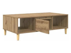 Mesa de Café Roble artisan 103.5 x 60 x 35 cm