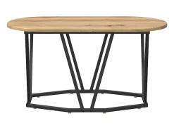 Mesa de Café Roble artisan 80 x 40 x 40.5 cm