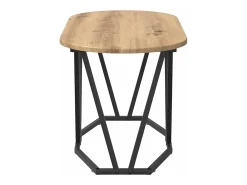 Mesa de Café Roble artisan 80 x 40 x 40.5 cm