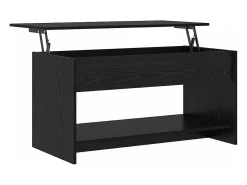 Mesa de Café Roble negro 80 x 50.5 x 41.5 cm