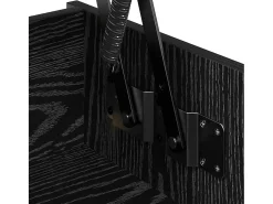 Mesa de Café Roble negro 80 x 50.5 x 41.5 cm