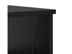Mesa de Café Roble negro 100 x 50 x 36 cm Madera contrachapada