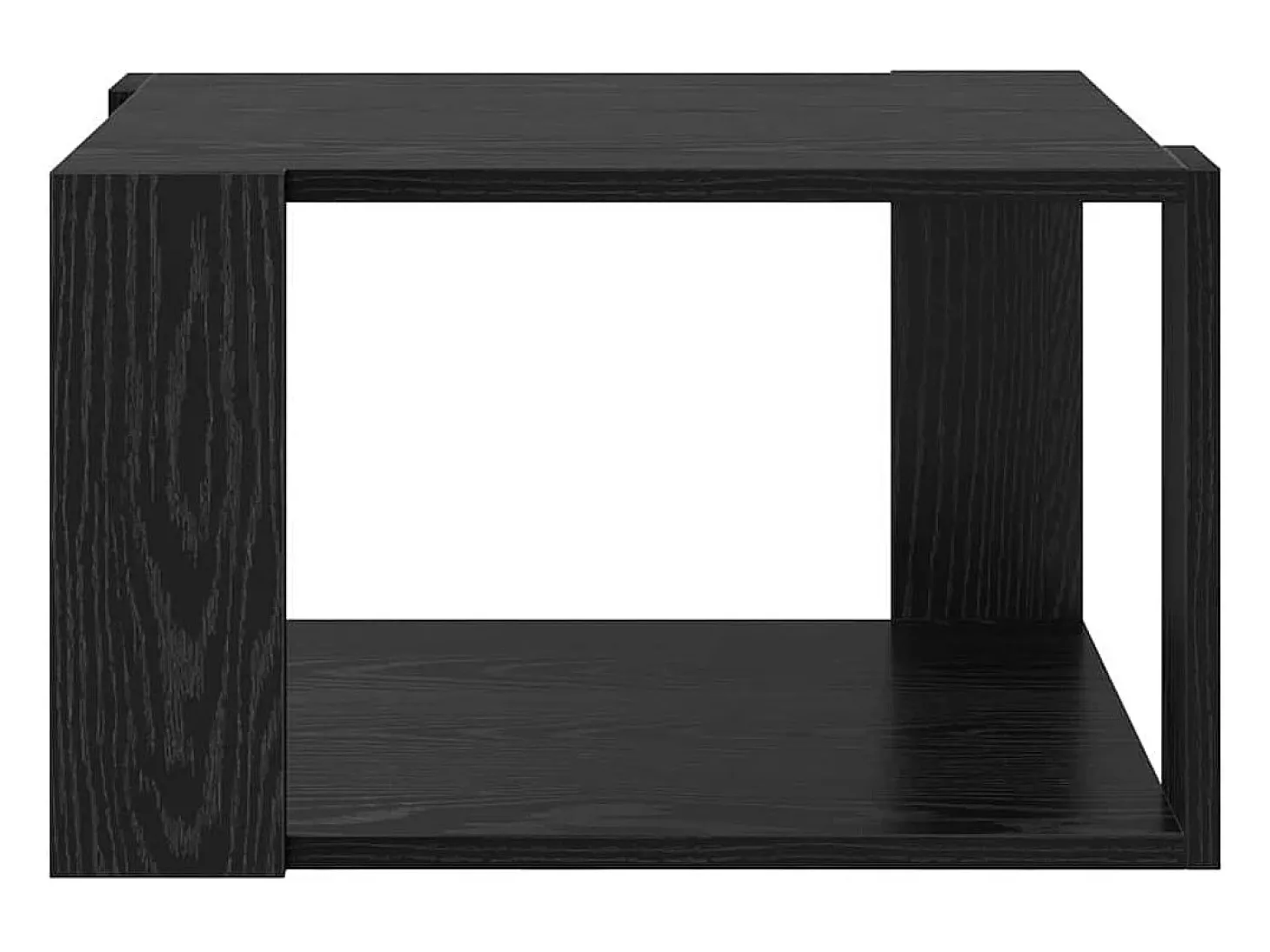 Mesa de Café Roble negro 51.5 x 51.5 x 30 cm