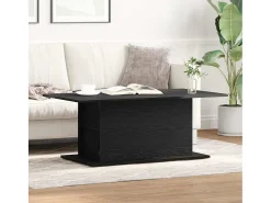 Mesa de Café Roble negro 102 x 55.5 x 40 cm