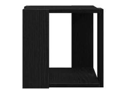 Mesa de Café Roble negro 32 x 32 x 30 cm Madera contrachapada