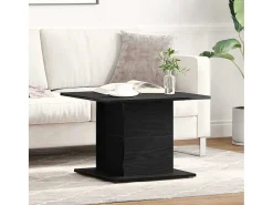Mesa de Café Roble negro 55.5 x 55.5 x 40 cm