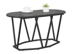 Mesa de Café Roble Negro 80 x 40 x 40.5 cm