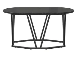 Mesa de Café Roble Negro 80 x 40 x 40.5 cm
