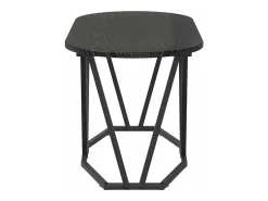 Mesa de Café Roble Negro 80 x 40 x 40.5 cm