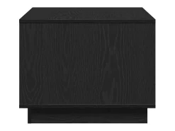 Mesa de Café Roble negro 55 x 55 x 42 cm Madera contrachapada