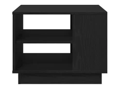 Mesa de Café Roble negro 55 x 55 x 42 cm Madera contrachapada