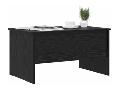 Mesa de Café Roble negro 80 x 50.5 x 42.5 cm