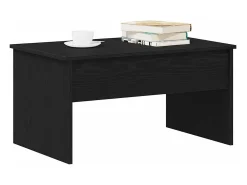 Mesa de Café Roble Negro 80 x 50.5 x 41.5 cm
