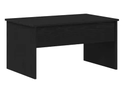 Mesa de Café Roble Negro 80 x 50.5 x 41.5 cm
