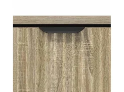 Mesa de Café Roble Sonoma 90 x 49 x 46 cm Madera contrachapada