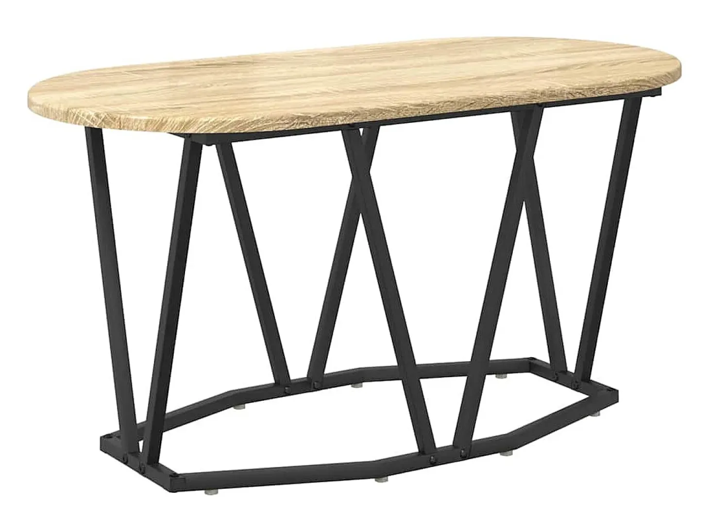 Mesa de Café Roble Sonoma 80 x 40 x 40.5 cm