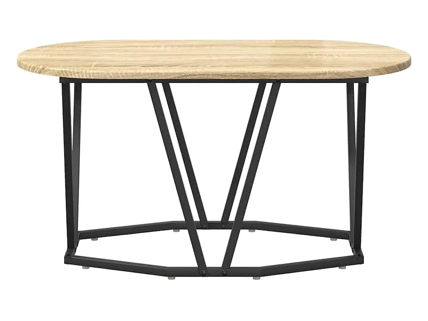 Mesa de Café Roble Sonoma 80 x 40 x 40.5 cm