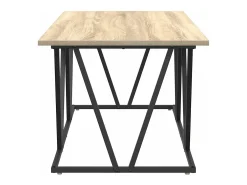 Mesa de Café Roble Sonoma 100 x 50 x 40 cm