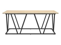 Mesa de Café Roble Sonoma 100 x 50 x 40 cm