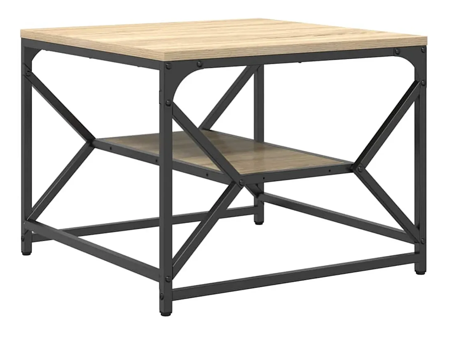 Mesa de Café Roble Sonoma 51 x 50 x 40 cm