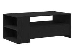 Mesa de Café with Drawer Roble negro 102 x 55 x 43.5 cm